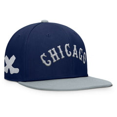 Chicago White Sox Yard Fitted Hat - Navy/Gray