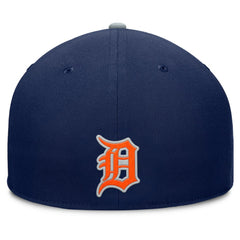 Detroit Tigers Yard Fitted Hat - Navy/Gray