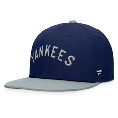 New York Yankees Yard Fitted Hat - Navy/Gray