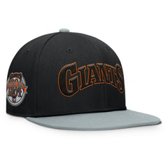 San Francisco Giants Yard Fitted Hat - Black/Gray