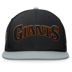 San Francisco Giants Yard Fitted Hat - Black/Gray