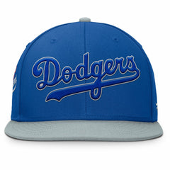 Los Angeles Dodgers Yard Fitted Hat - Royal/Gray