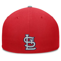 St. Louis Cardinals Yard Fitted Hat - Red/Gray