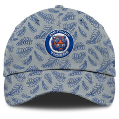 Detroit Tigers Women's Cooperstown Collection Shift Adjustable Hat - Gray