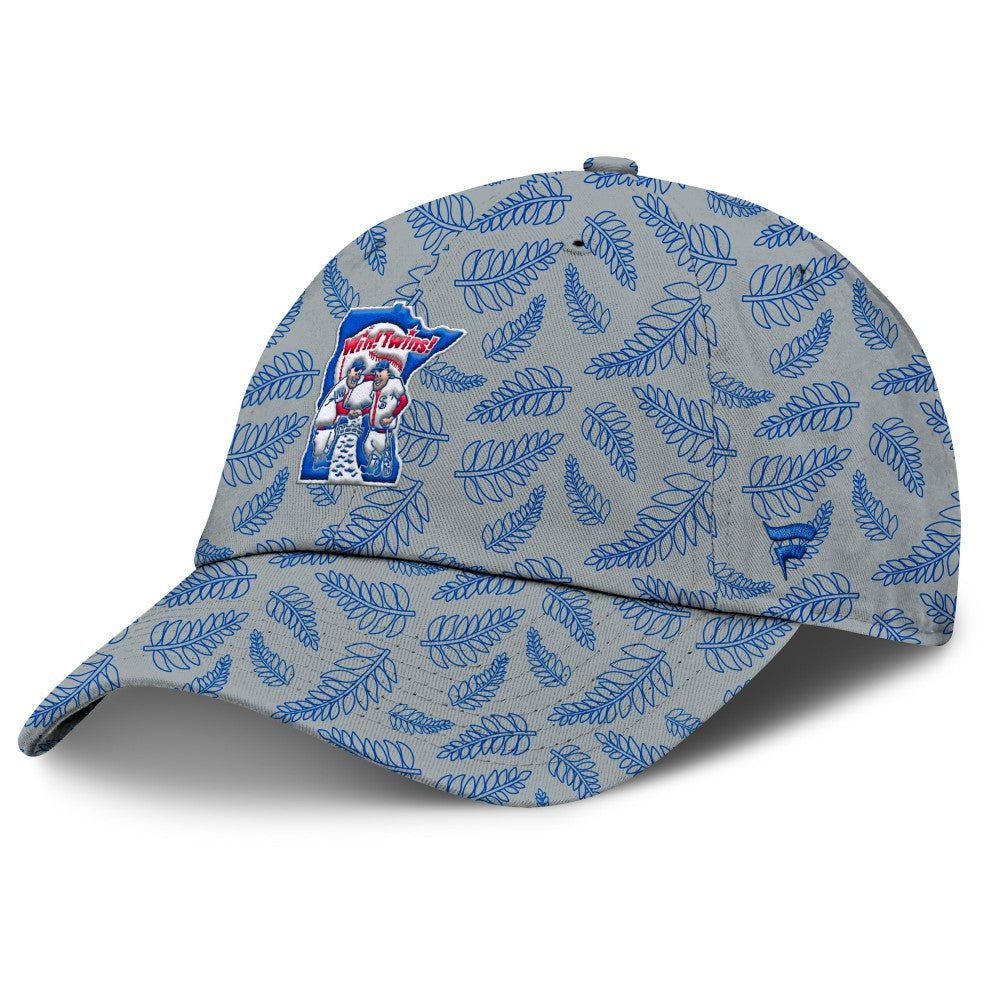 Minnesota Twins Women's Cooperstown Collection Shift Adjustable Hat - Gray
