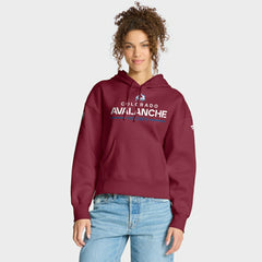 Colorado Avalanche Fanatics Women's Authentic Pro Primary Pullover Hoodie