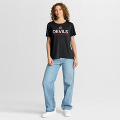 New Jersey Devils Fanatics Women's Authentic Pro Rink Tech T-Shirt