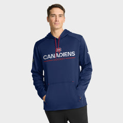 Montreal Canadiens Fanatics Authentic Pro Rink Hoodie