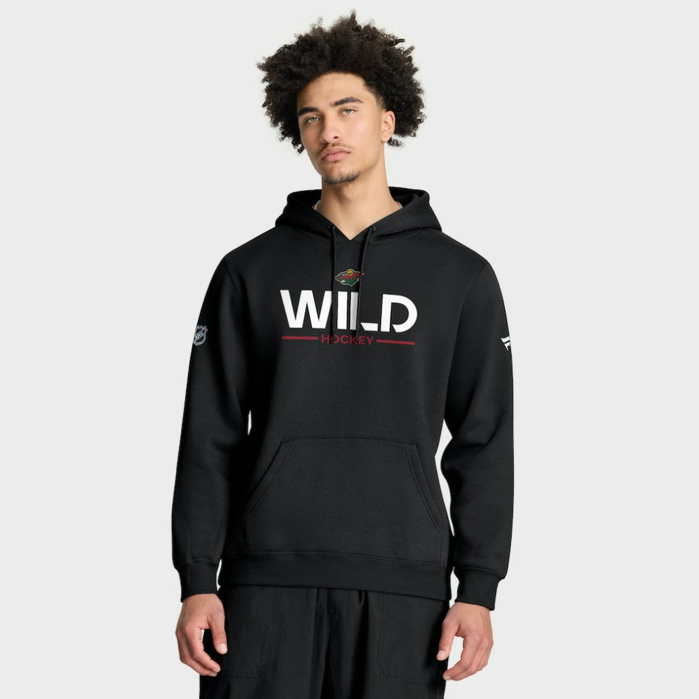 Minnesota Wild Fanatics Authentic Pro Primary Hoodie