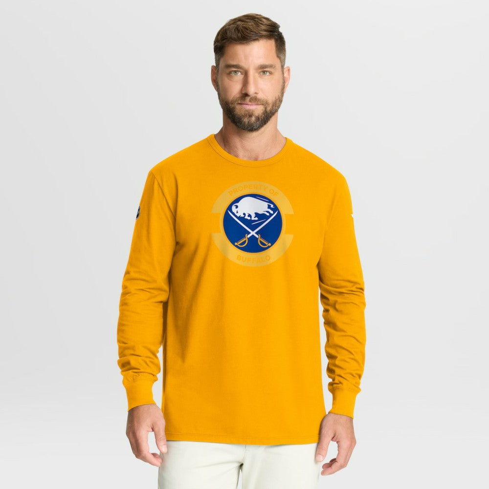 Buffalo Sabres Fanatics Authentic Pro Property Of Practice Long Sleeve T-Shirt