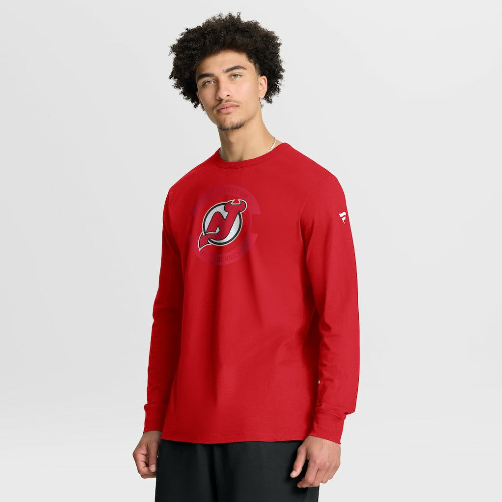 New Jersey Devils Fanatics Authentic Pro Property Of Practice Long Sleeve T-Shirt