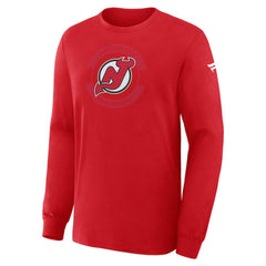New Jersey Devils Fanatics Authentic Pro Property Of Practice Long Sleeve T-Shirt