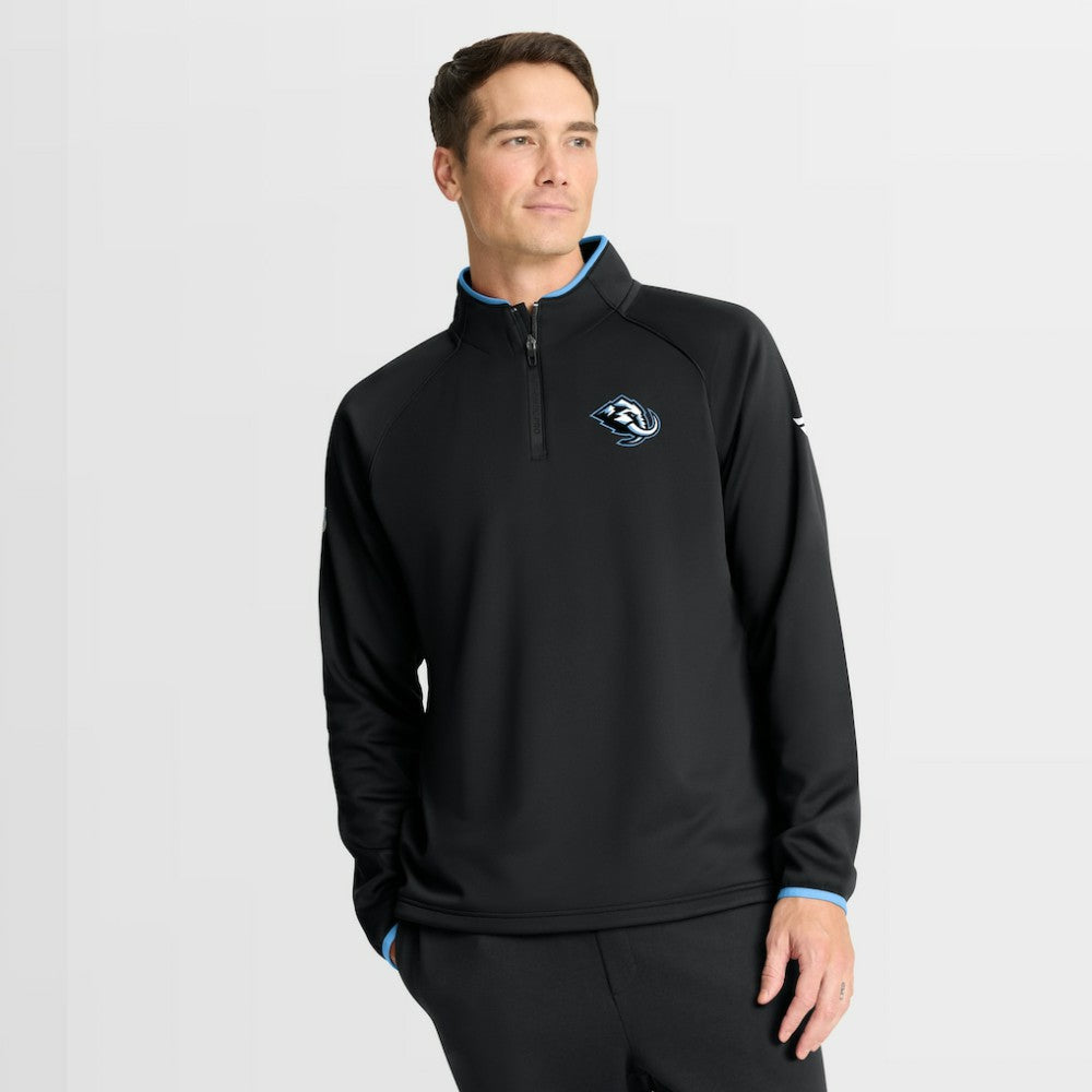 Utah Mammoth Fanatics Authentic Pro Rink Raglan Quarter-Zip Pullover