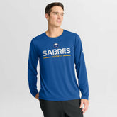 Buffalo Sabres Fanatics Authentic Pro Rink Tech Long Sleeve T-Shirt