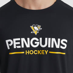 Pittsburgh Penguins Fanatics Authentic Pro Rink Tech Long Sleeve T-Shirt