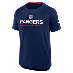 New York Rangers Fanatics Authentic Pro Rink Tech T-Shirt