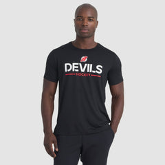 New Jersey Devils Fanatics Authentic Pro Rink Tech T-Shirt