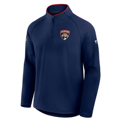 Florida Panthers Fanatics Authentic Pro Rink Training Quarter-Zip Pullover