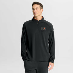 Philadelphia Flyers Fanatics Authentic Pro Rink Training Quarter-Zip Pullover