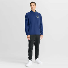 Vancouver Canucks Fanatics Authentic Pro Rink Training Quarter-Zip Pullover