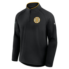 Boston Bruins Fanatics Authentic Pro Rink Training Quarter-Zip Pullover