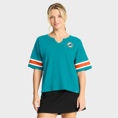 NFL Miami Dolphins Women's Redzone Curl Route T-Shirt