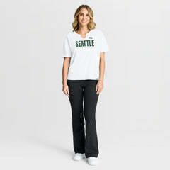 NFL Seattle Seahawks Women's Redzone Slub Boxy T-Shirt