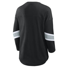NFL Las Vegas Raiders Women's Redzone 3/4-Sleeve T-Shirt