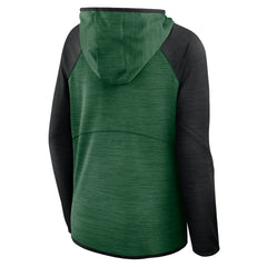 NFL New York Jets Women's Redzone End Around Pass Raglan Full-Zip Hoodie