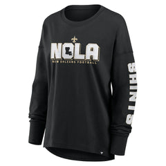 NFL New Orleans Saints Women's Hometown Legacy Long Sleeve T-Shirt