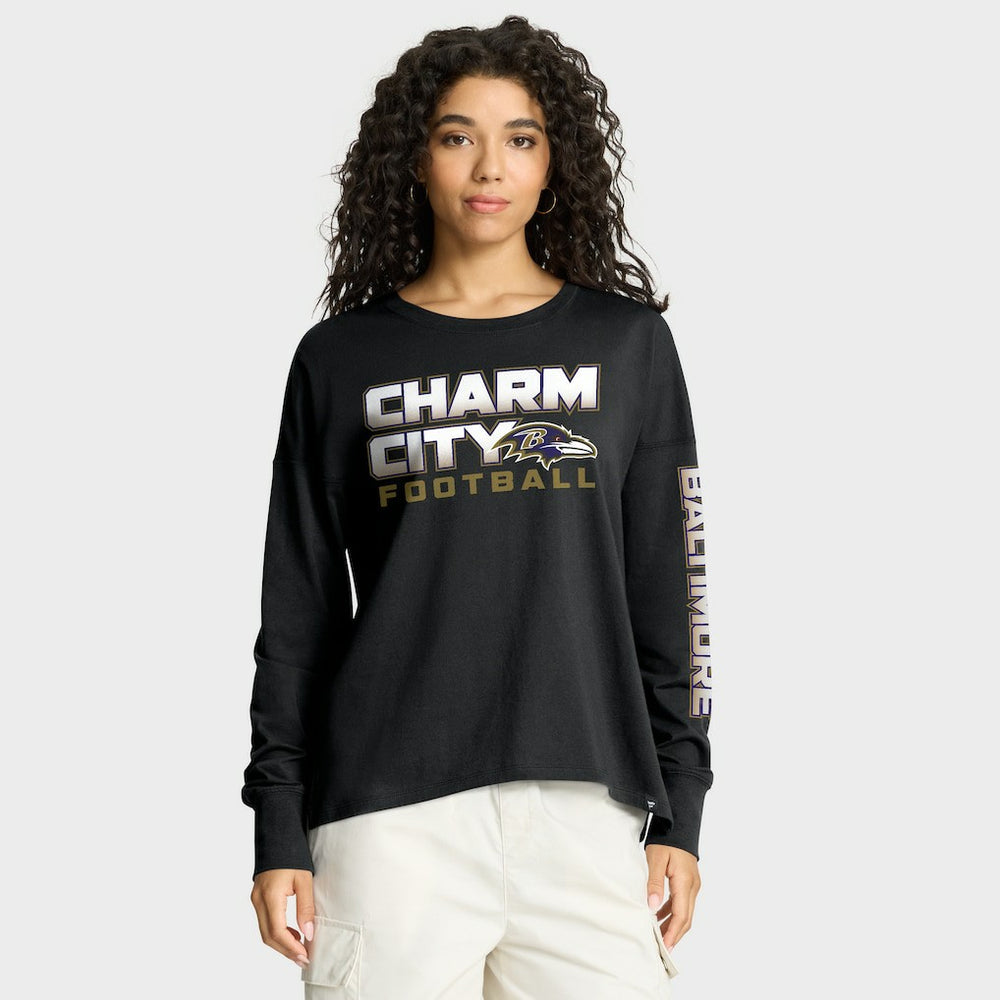 NFL Baltimore Ravens Women's Hometown Legacy Long Sleeve T-Shirt
