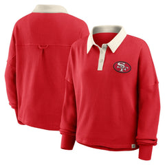NFL San Francisco 49ers Women's Oversized Hometown Premium Thermal Long Sleeve Shirt