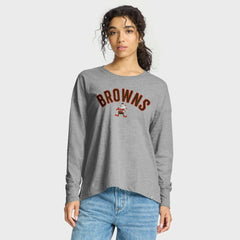 NFL Cleveland Browns Women's Hometown Legacy Long Sleeve T-Shirt