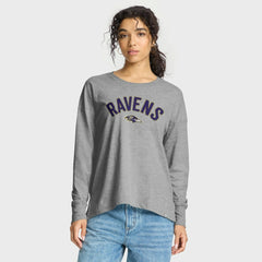 NFL Baltimore Ravens Women's Hometown Legacy Long Sleeve T-Shirt
