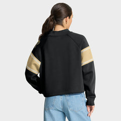 NFL New Orleans Saints Oversized Hometown Toss Sweep Mock Neck Pullover