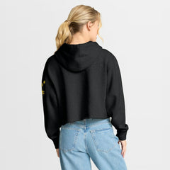 NFL Pittsburgh Steelers Women's Oversized Hometown Heritage Cropped Hoodie