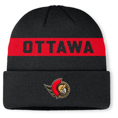 Ottawa Senators Fanatics Authentic Pro Rink Cuffed Knit Hat