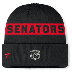 Ottawa Senators Fanatics Authentic Pro Rink Cuffed Knit Hat