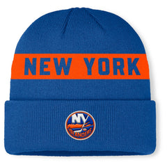 New York Islanders Fanatics Authentic Pro Rink Cuffed Knit Hat