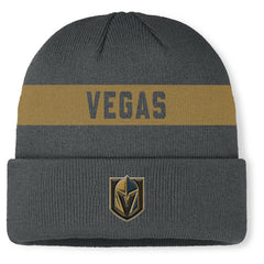 Vegas Golden Knights Fanatics Authentic Pro Rink Cuffed Knit Hat