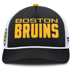 Boston Bruins Fanatics Authentic Pro Rink A-Frame Adjustable Hat
