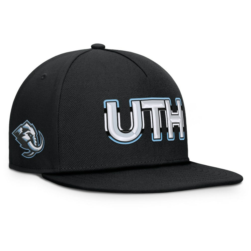 Utah Mammoth Fanatics Authentic Pro Rink Team Code Snapback Hat