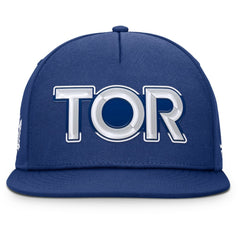 Toronto Maple Leafs Fanatics Authentic Pro Rink Team Code Snapback Hat