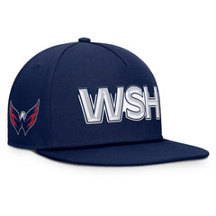 Washington Capitals Fanatics Authentic Pro Rink Team Code Snapback Hat