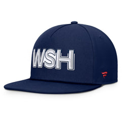 Washington Capitals Fanatics Authentic Pro Rink Team Code Snapback Hat