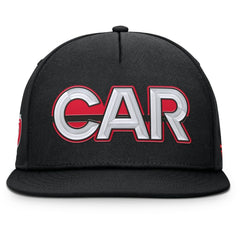 Carolina Hurricanes Fanatics Authentic Pro Rink Team Code Snapback Hat