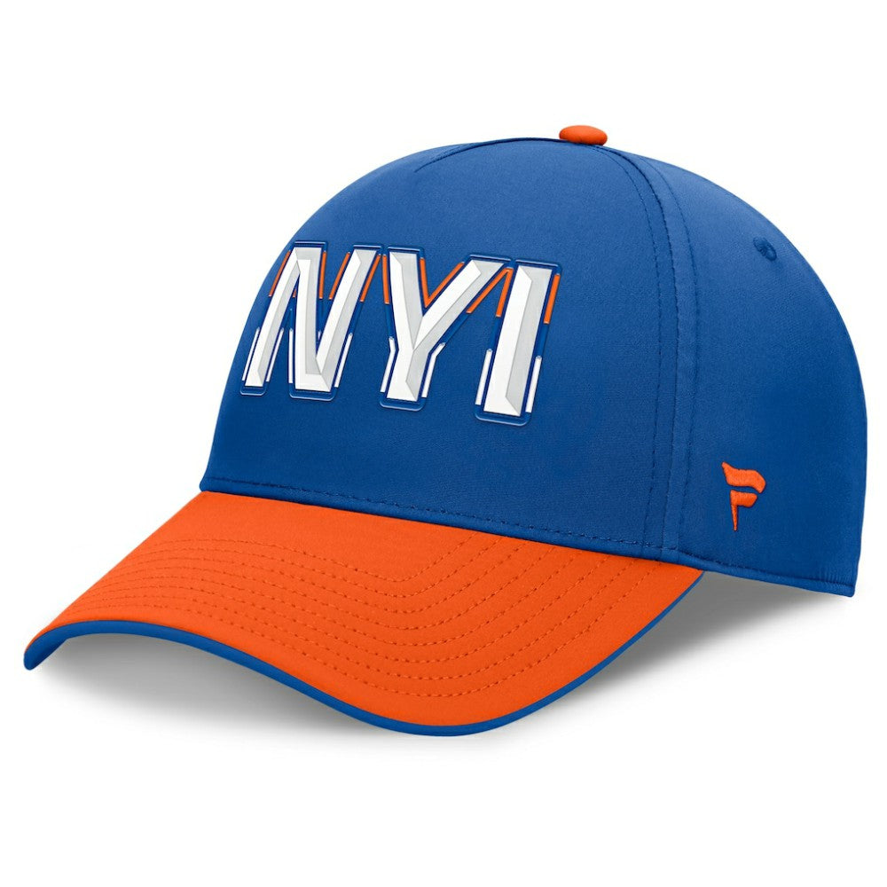 New York Islanders Fanatics Authentic Pro Rink Team Code Flex Hat