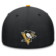 Pittsburgh Penguins Fanatics Authentic Pro Rink Team Code Flex Hat