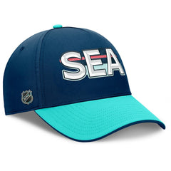 Seattle Kraken Fanatics Authentic Pro Rink Team Code Flex Hat