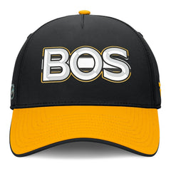 Boston Bruins Fanatics Authentic Pro Rink Team Code Flex Hat
